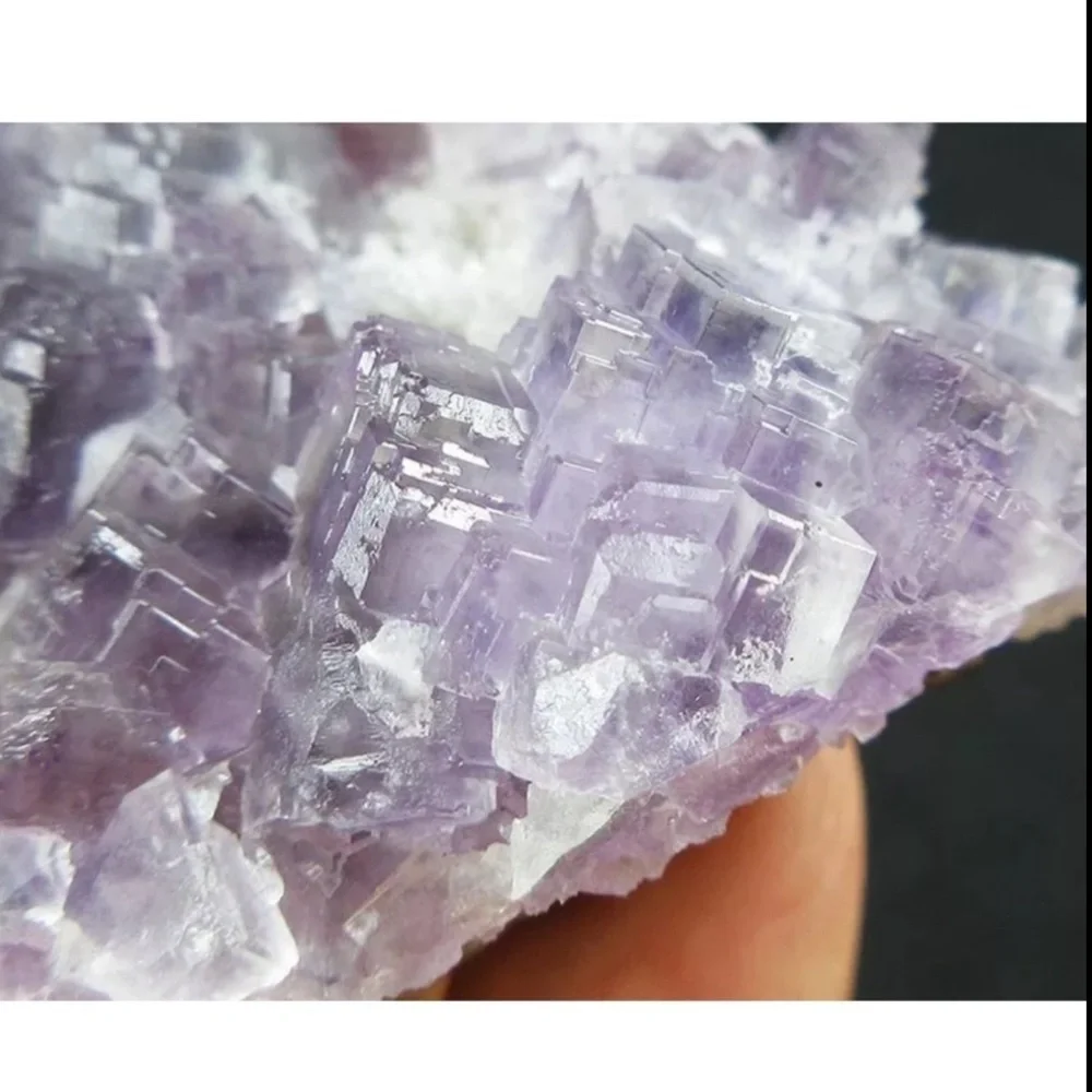Purple Fluorite Arc Specimen Medium Ladders and Windows Crystal Gem Mineral
